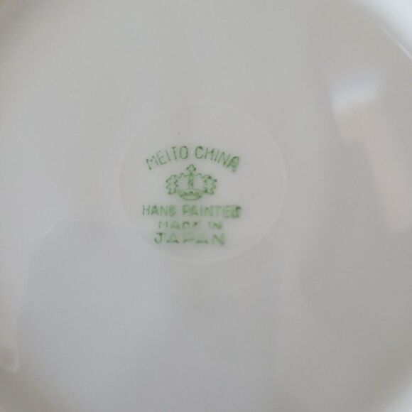Vintage Meito China Hand Painted Plate - Picture 6 of 8